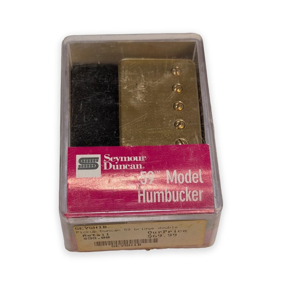 Seymour Duncan '59 Model Classic Passive Humbucker Pickup SH-1b Vintage Gold